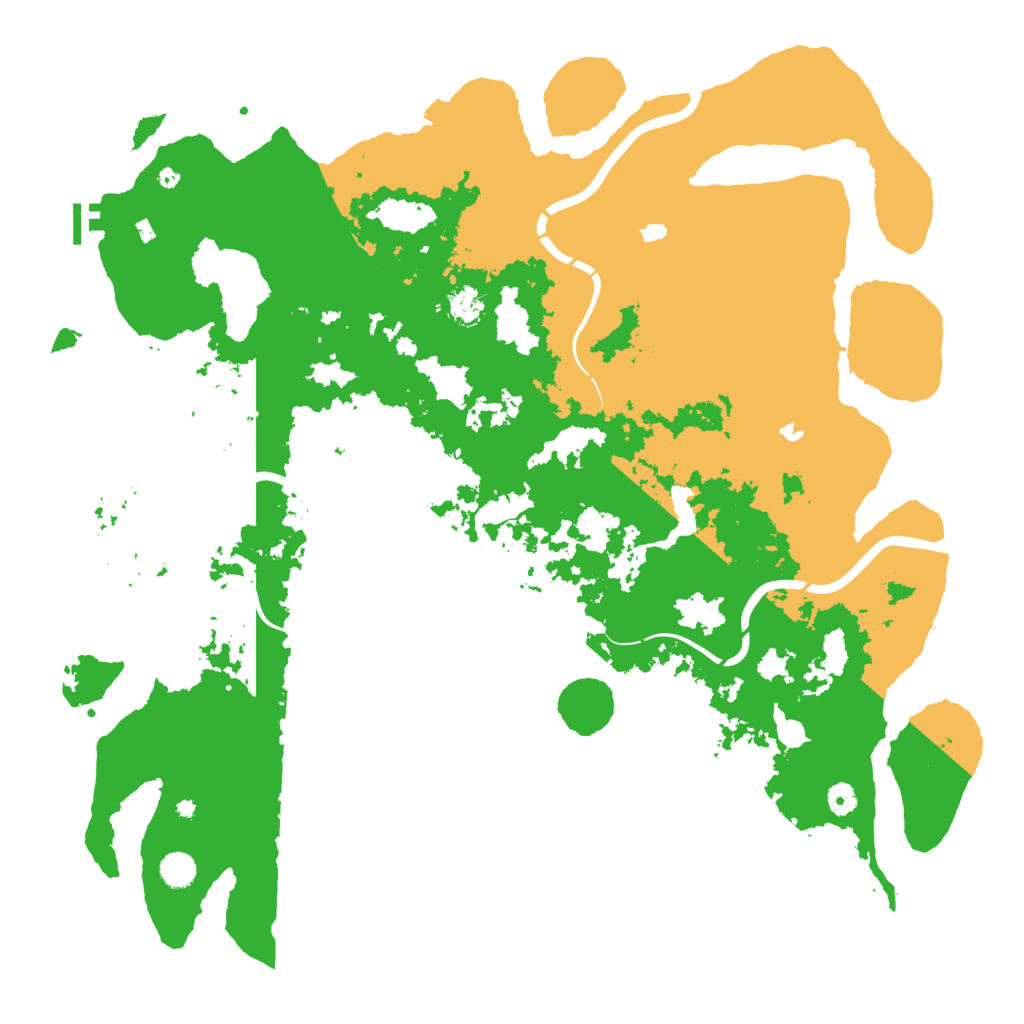 Biome Rust Map: Procedural Map, Size: 5000, Seed: 202634073