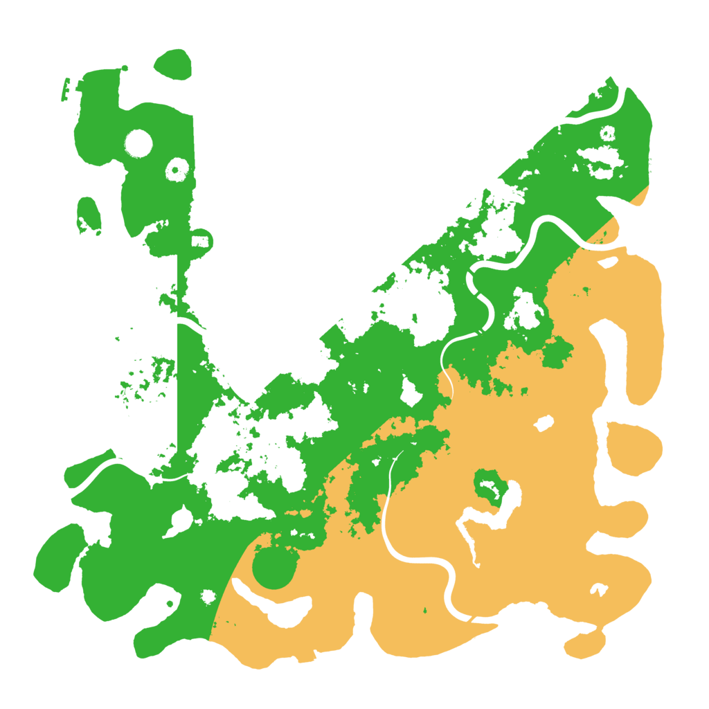 Biome Rust Map: Procedural Map, Size: 4500, Seed: 497514929