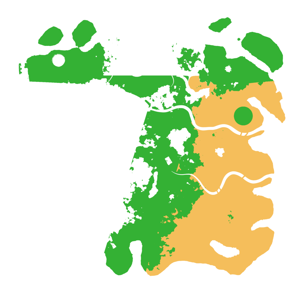 Biome Rust Map: Procedural Map, Size: 4250, Seed: 123924540