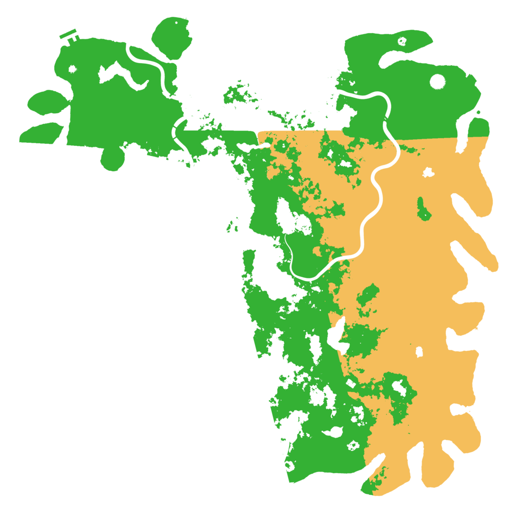 Biome Rust Map: Procedural Map, Size: 6000, Seed: 1112824704