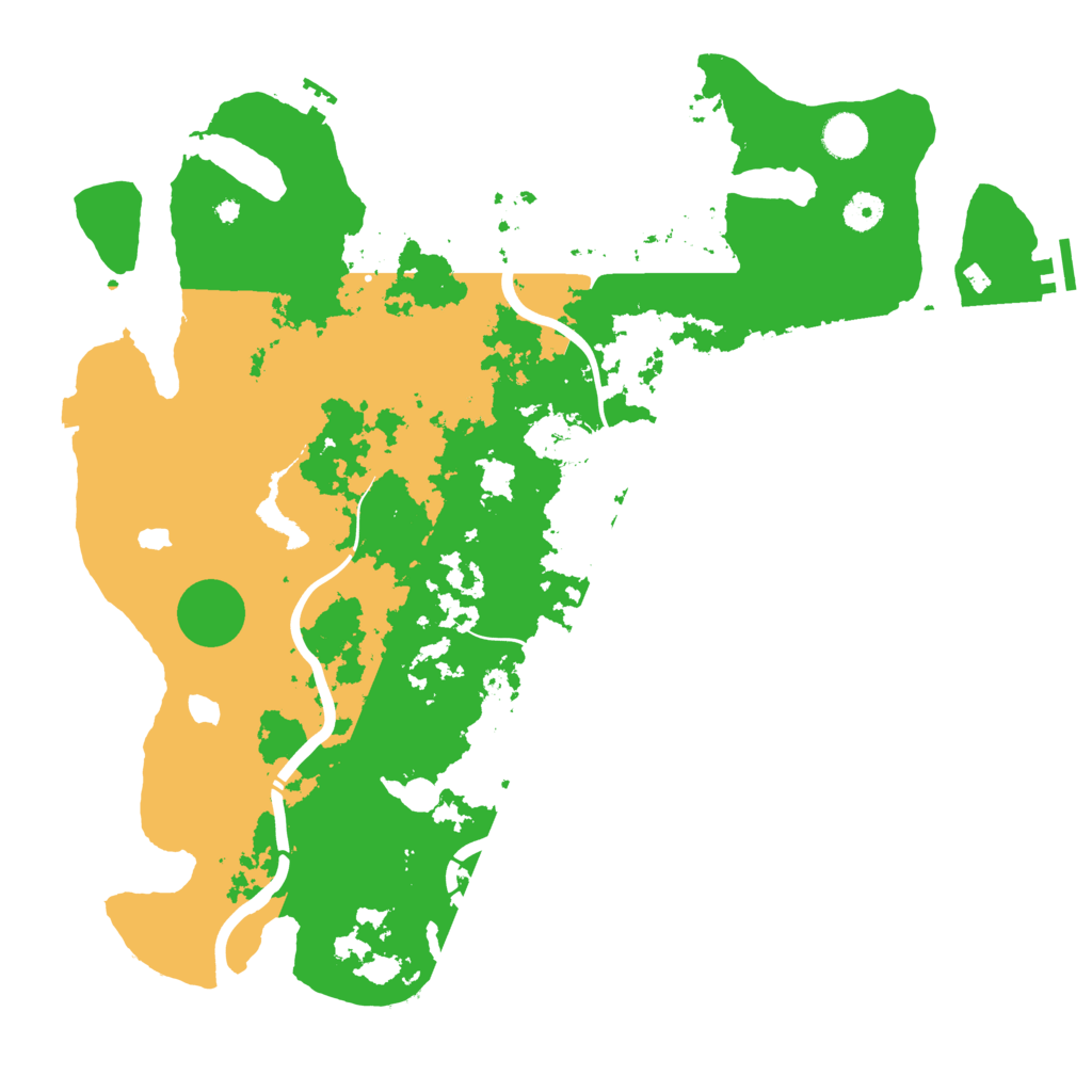 Biome Rust Map: Procedural Map, Size: 4250, Seed: 6082026