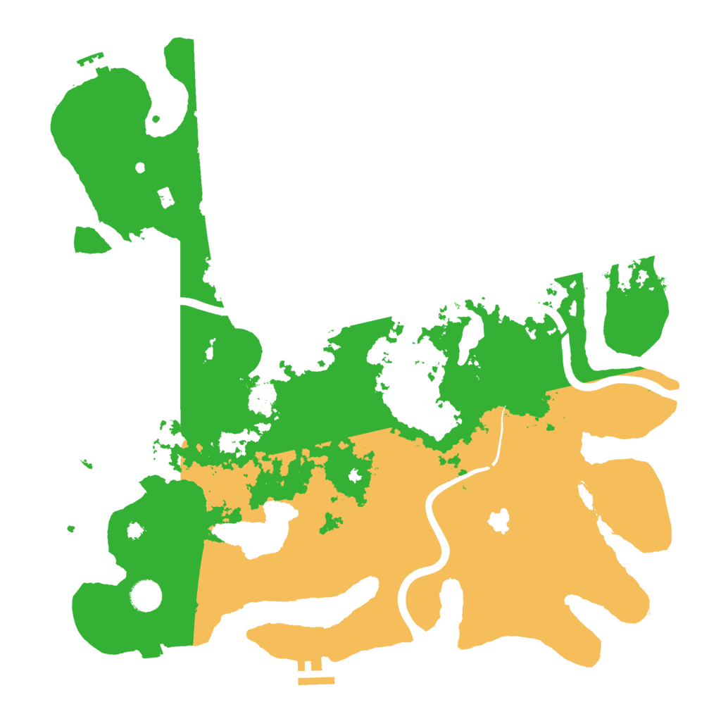 Biome Rust Map: Procedural Map, Size: 4000, Seed: 711715776