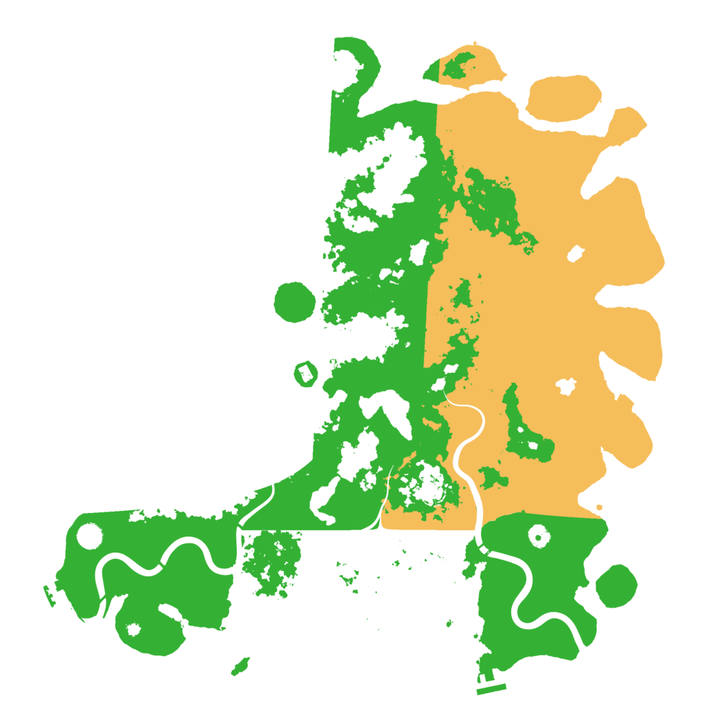 Biome Rust Map: Procedural Map, Size: 4800, Seed: 273911203