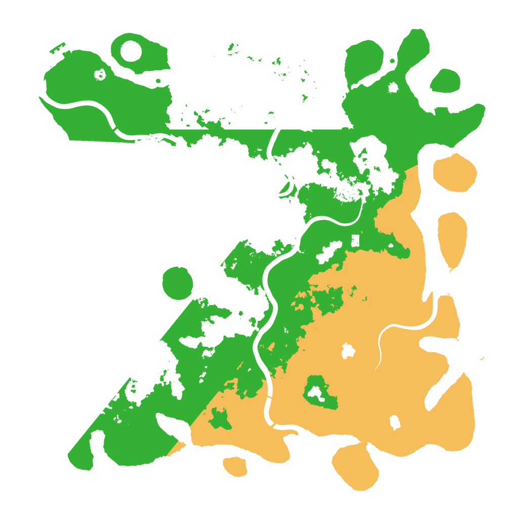 Biome Rust Map: Procedural Map, Size: 4500, Seed: 685485