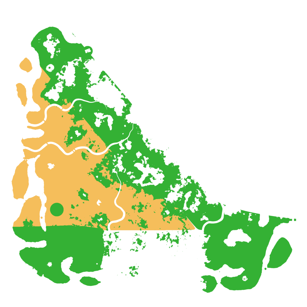 Biome Rust Map: Procedural Map, Size: 5994, Seed: 1234567890
