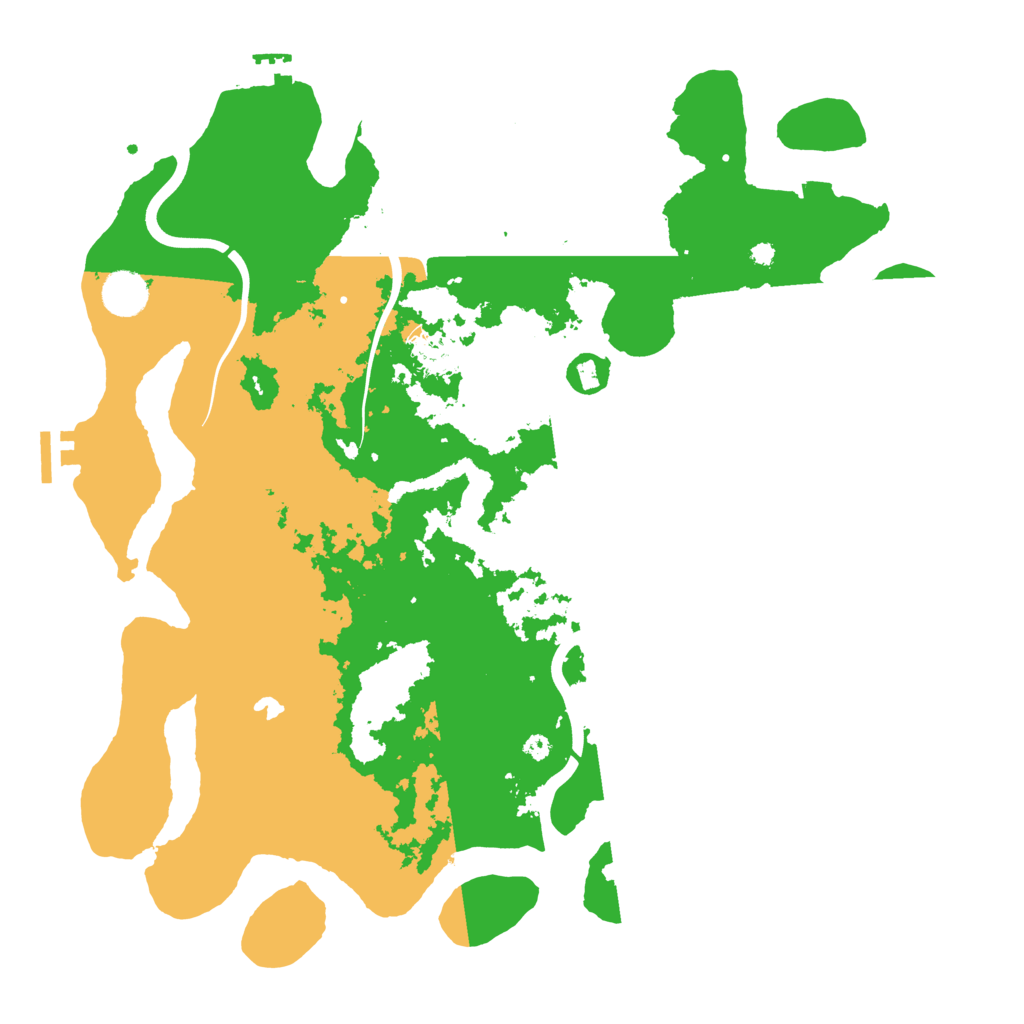 Biome Rust Map: Procedural Map, Size: 4000, Seed: 94797377