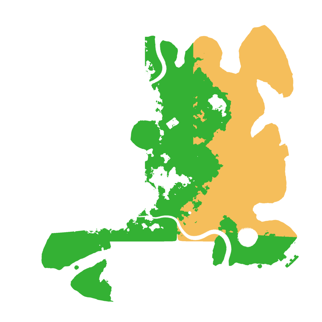 Biome Rust Map: Procedural Map, Size: 3000, Seed: 1880207031