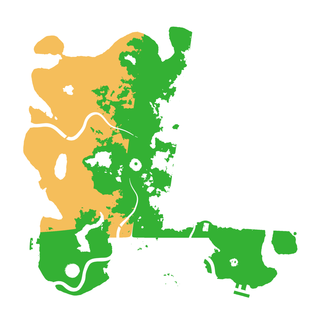 Biome Rust Map: Procedural Map, Size: 4000, Seed: 1834001471