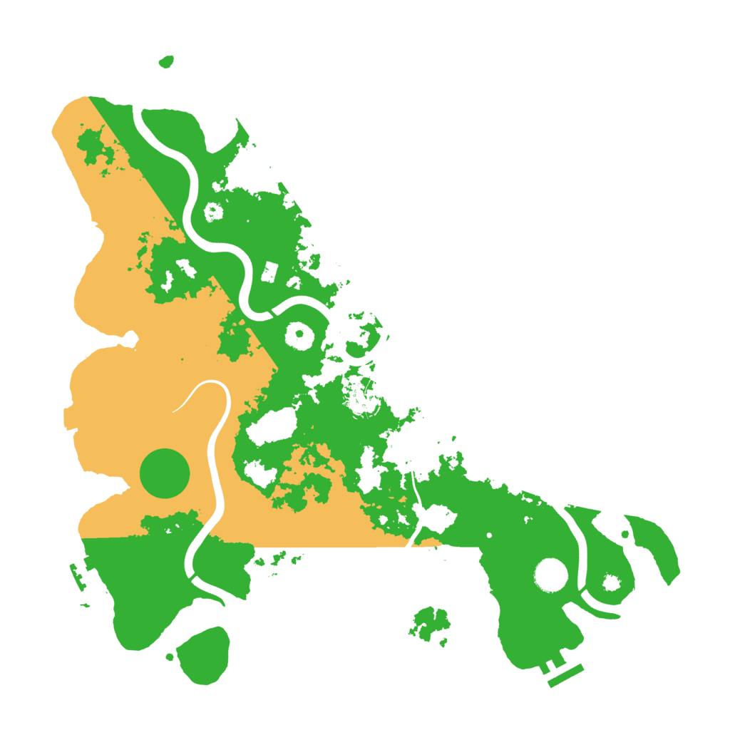 Biome Rust Map: Procedural Map, Size: 3850, Seed: 302045248