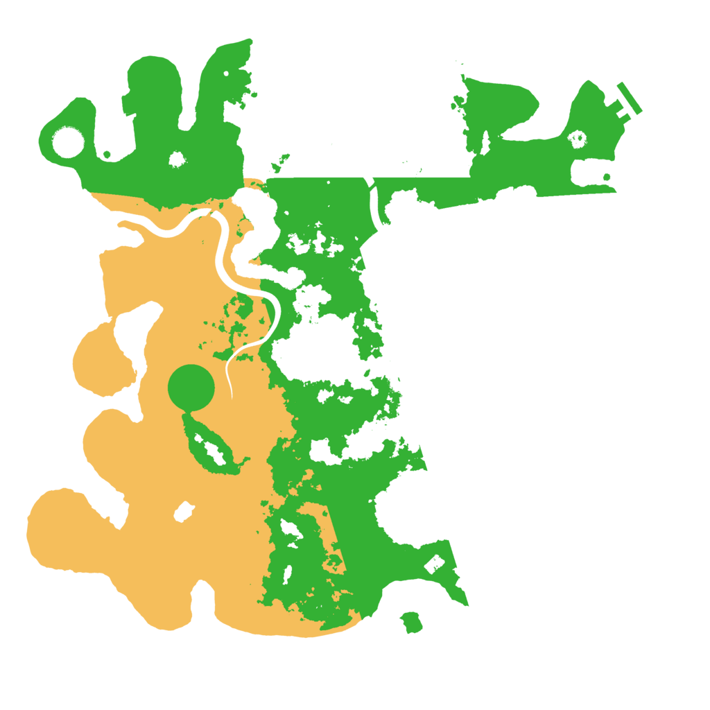 Biome Rust Map: Procedural Map, Size: 4000, Seed: 1786147322