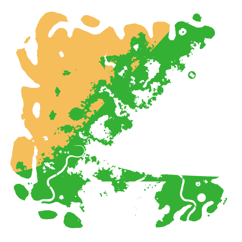 Biome Rust Map: Procedural Map, Size: 5000, Seed: 353993365