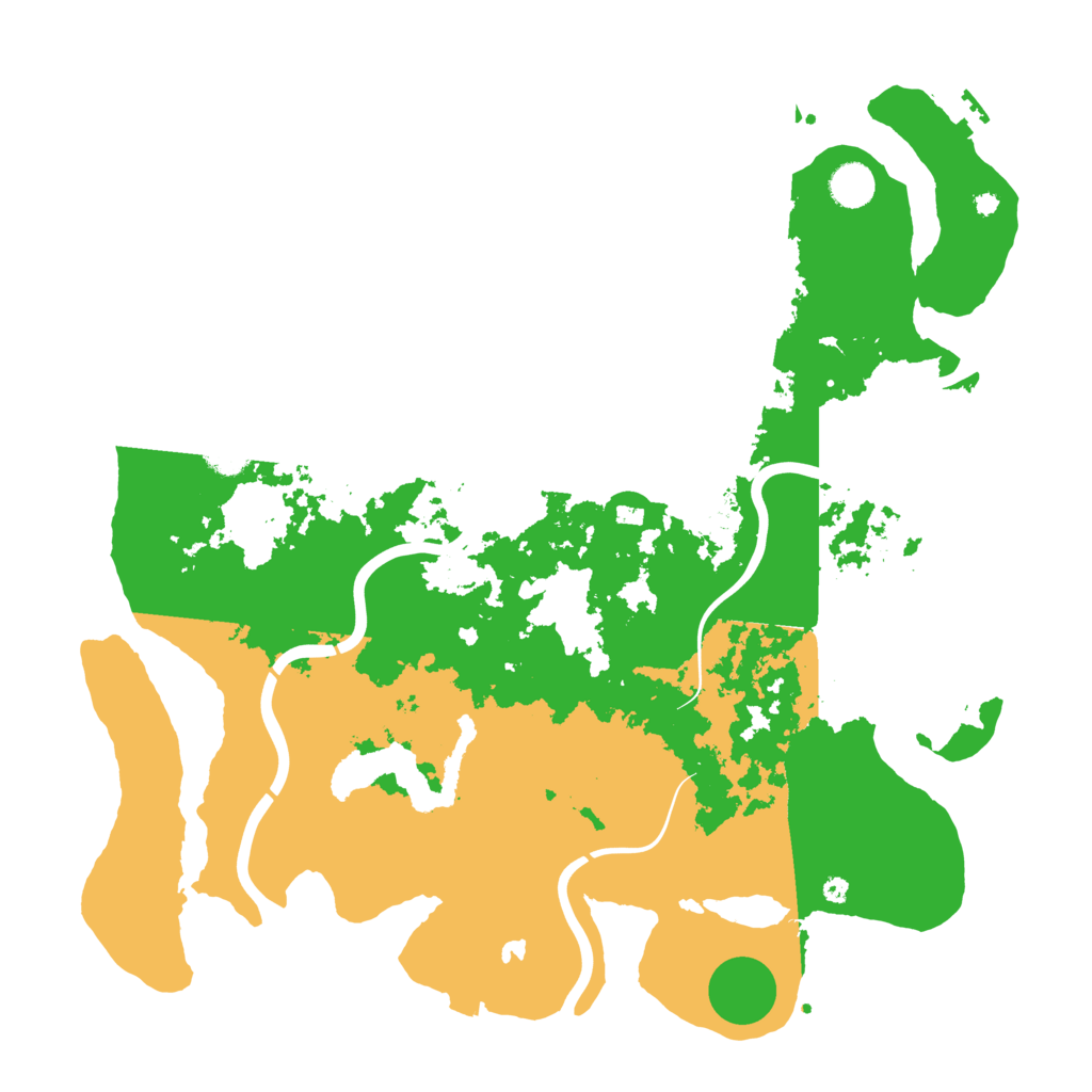Biome Rust Map: Procedural Map, Size: 4250, Seed: 827764953