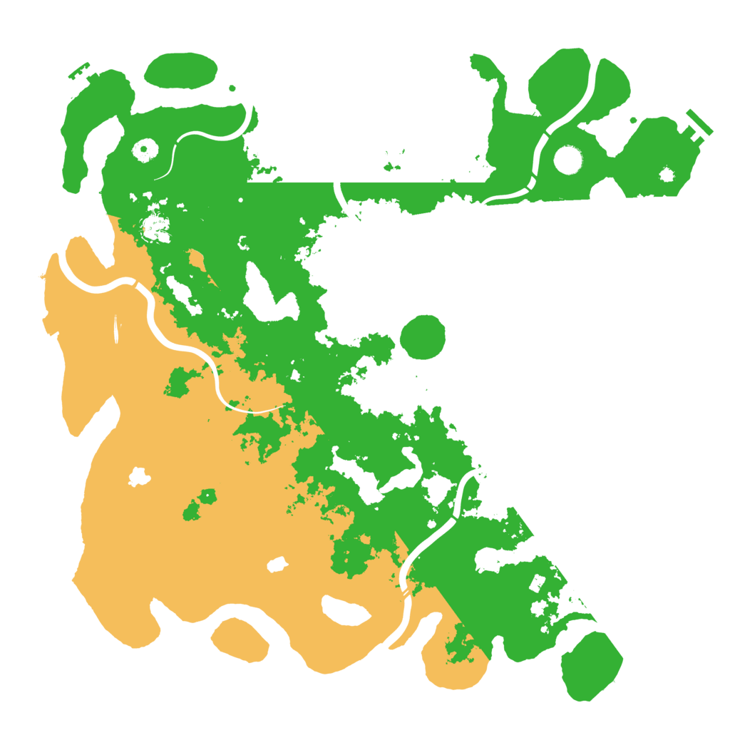 Biome Rust Map: Procedural Map, Size: 4500, Seed: 27781302