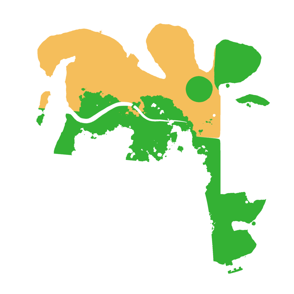 Biome Rust Map: Procedural Map, Size: 3000, Seed: 2026138241