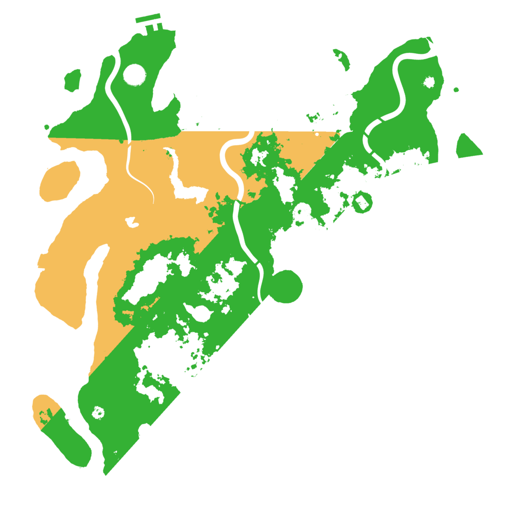 Biome Rust Map: Procedural Map, Size: 4250, Seed: 1067598509