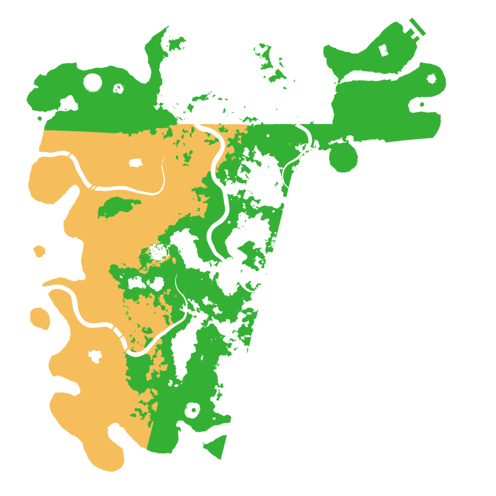 Biome Rust Map: Procedural Map, Size: 4750, Seed: 432212