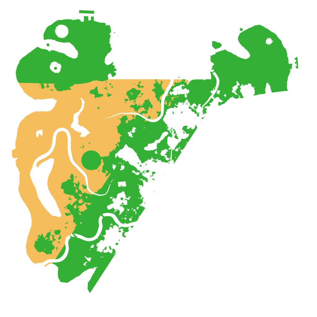 Biome Rust Map: Procedural Map, Size: 4250, Seed: 1300248117
