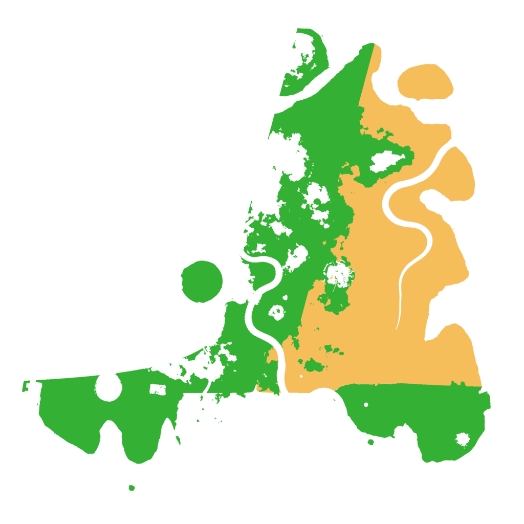 Biome Rust Map: Procedural Map, Size: 3500, Seed: 1651288249