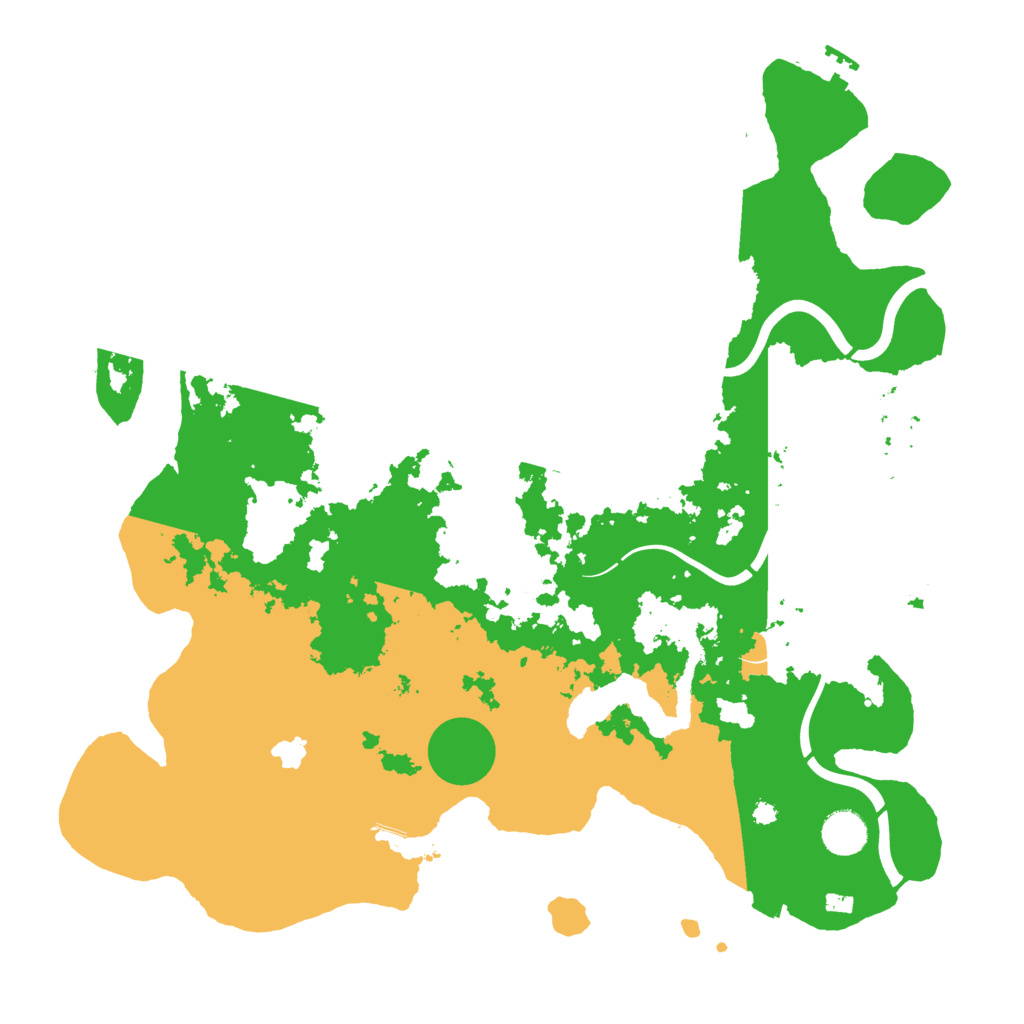 Biome Rust Map: Procedural Map, Size: 4000, Seed: 594052604