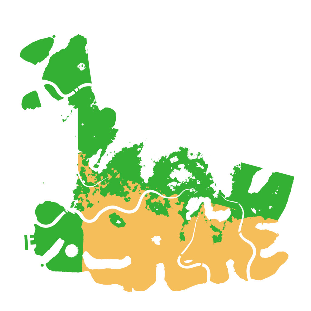 Biome Rust Map: Procedural Map, Size: 4250, Seed: 215002554