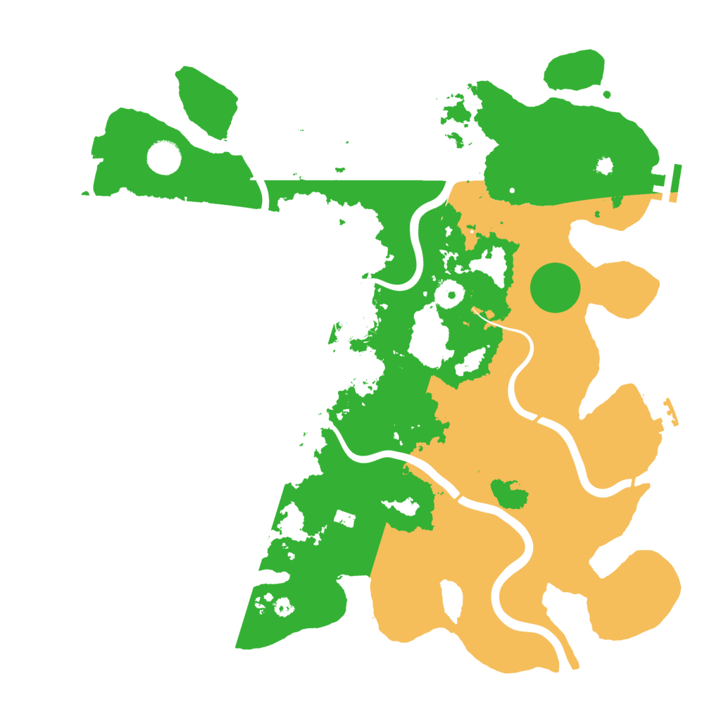 Biome Rust Map: Procedural Map, Size: 3800, Seed: 1060394363