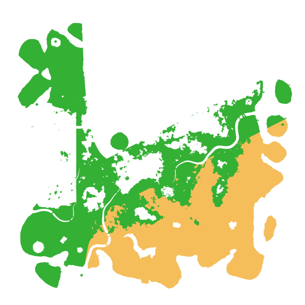 Biome Rust Map: Procedural Map, Size: 4800, Seed: 768112626