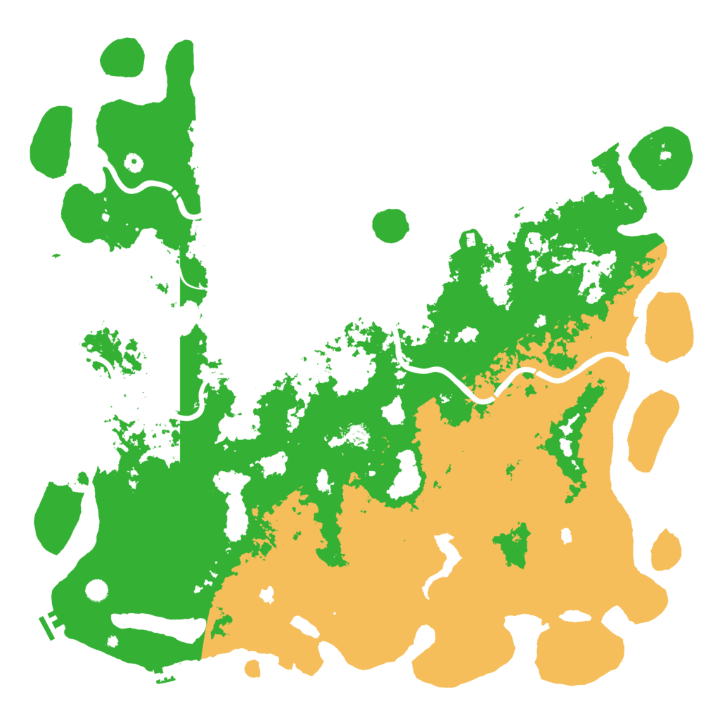 Biome Rust Map: Procedural Map, Size: 5700, Seed: 582988196
