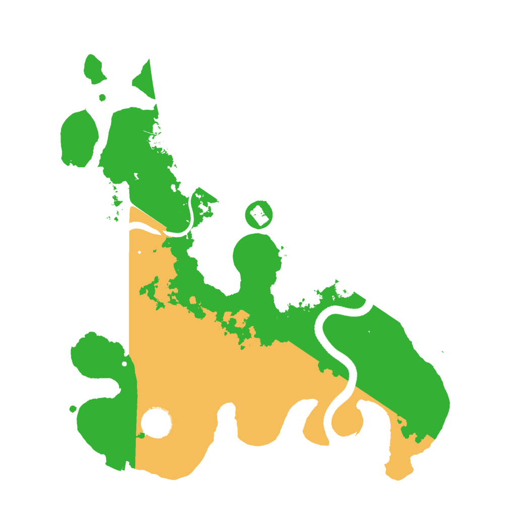 Biome Rust Map: Procedural Map, Size: 3000, Seed: 397118182