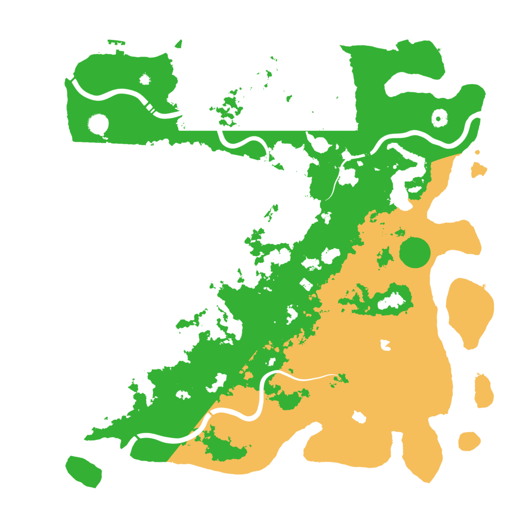 Biome Rust Map: Procedural Map, Size: 4500, Seed: 616145081