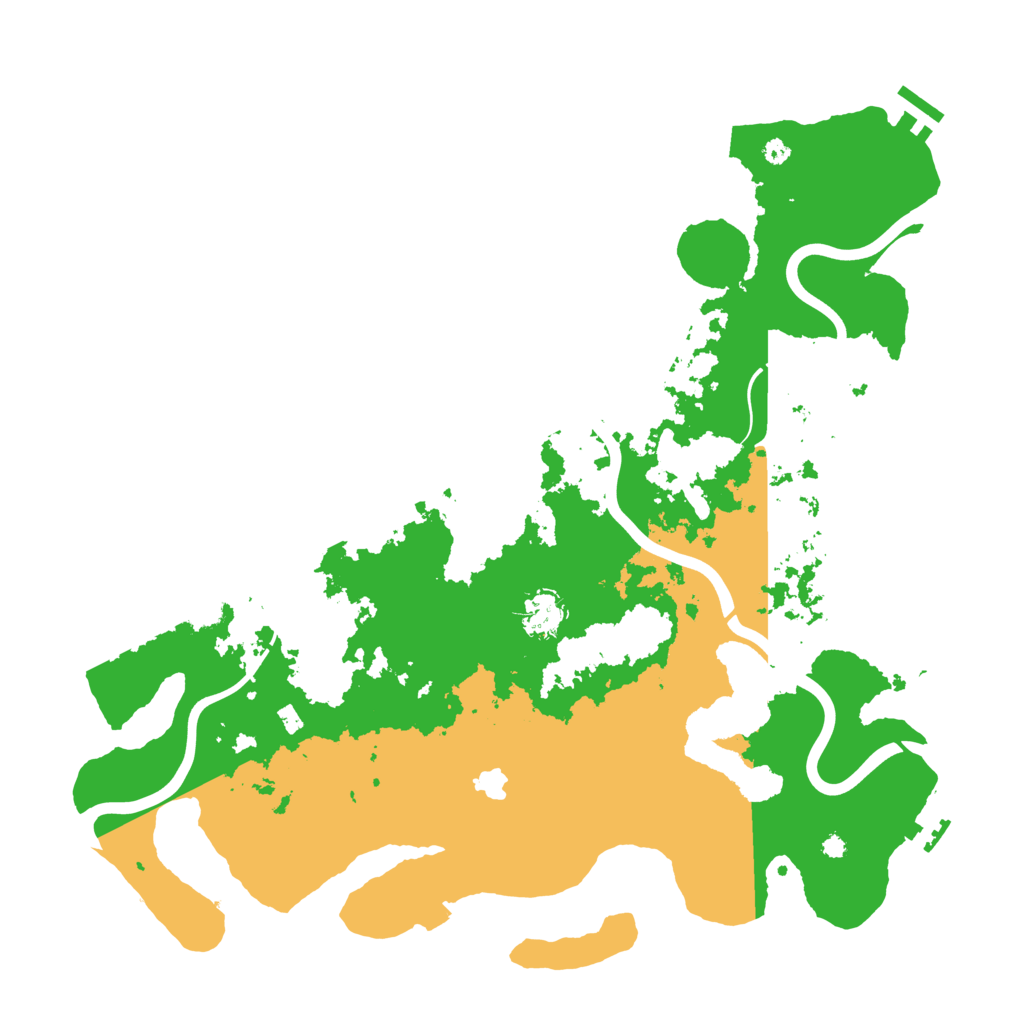 Biome Rust Map: Procedural Map, Size: 4050, Seed: 1134584030