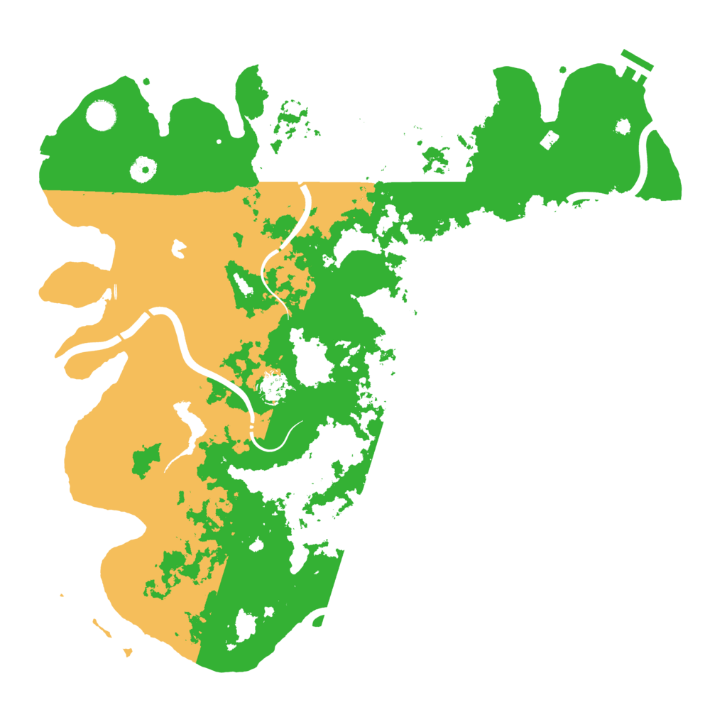 Biome Rust Map: Procedural Map, Size: 4250, Seed: 1408449174