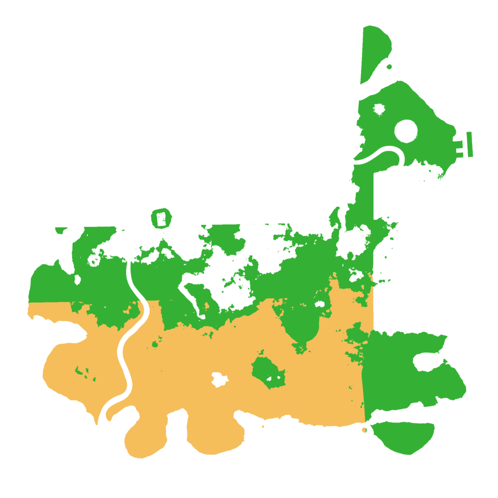 Biome Rust Map: Procedural Map, Size: 4000, Seed: 1981300675