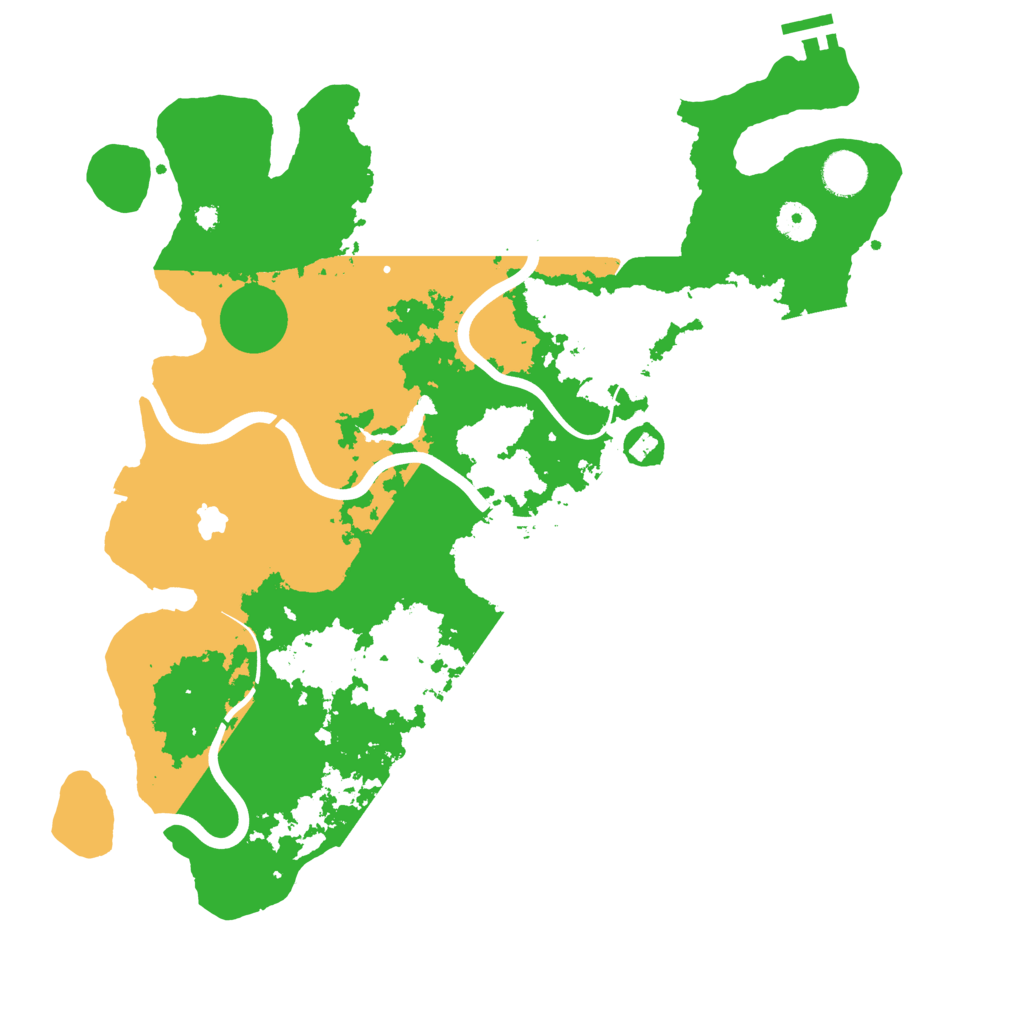 Biome Rust Map: Procedural Map, Size: 4000, Seed: 2122580590