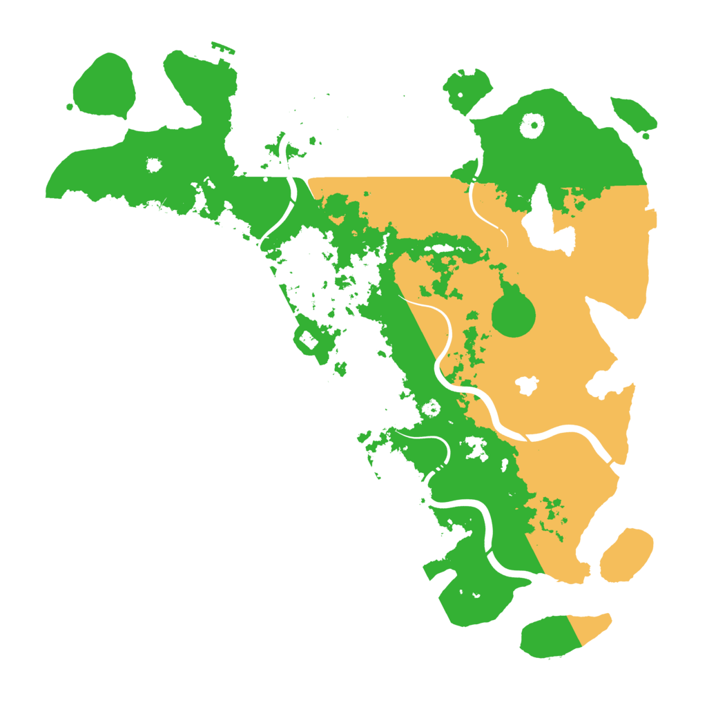 Biome Rust Map: Procedural Map, Size: 4250, Seed: 1691070170