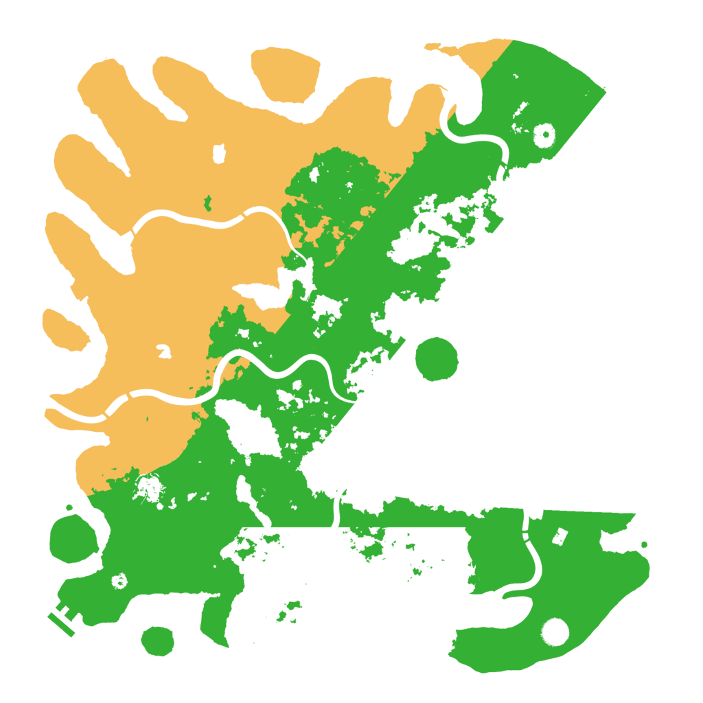 Biome Rust Map: Procedural Map, Size: 4500, Seed: 1732420647