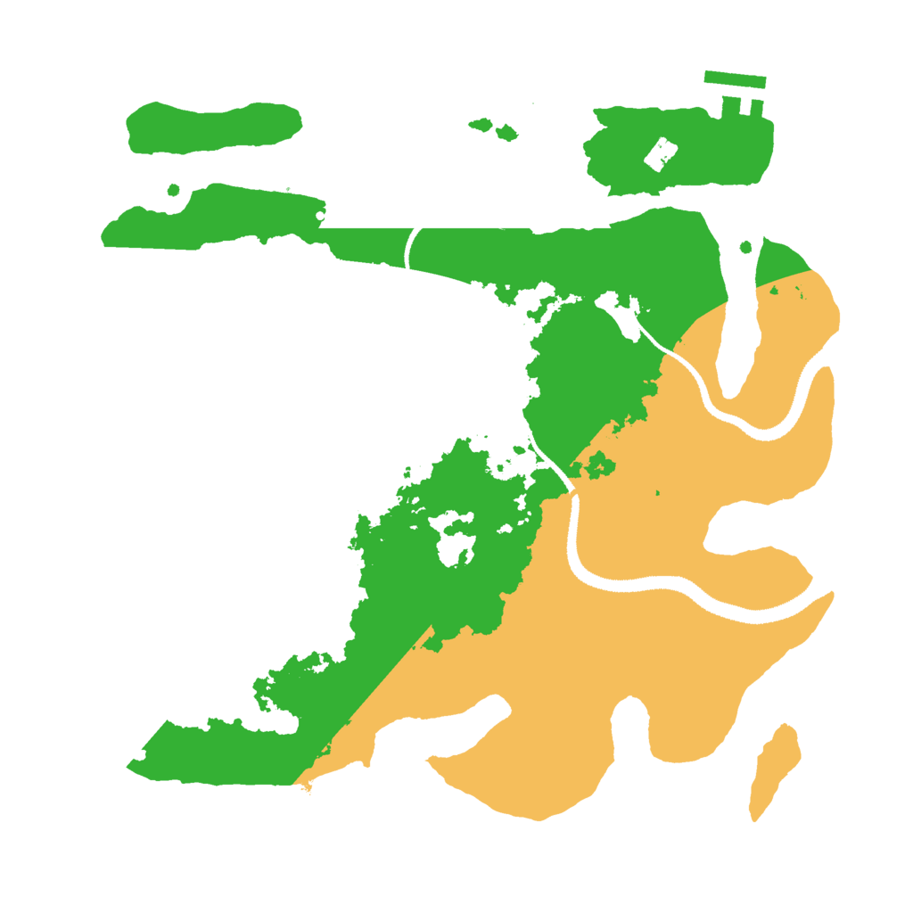 Biome Rust Map: Procedural Map, Size: 3000, Seed: 8902