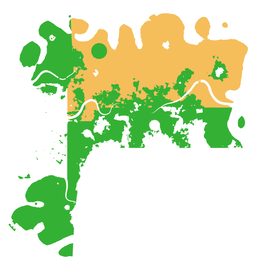 Biome Rust Map: Procedural Map, Size: 4500, Seed: 1089851068