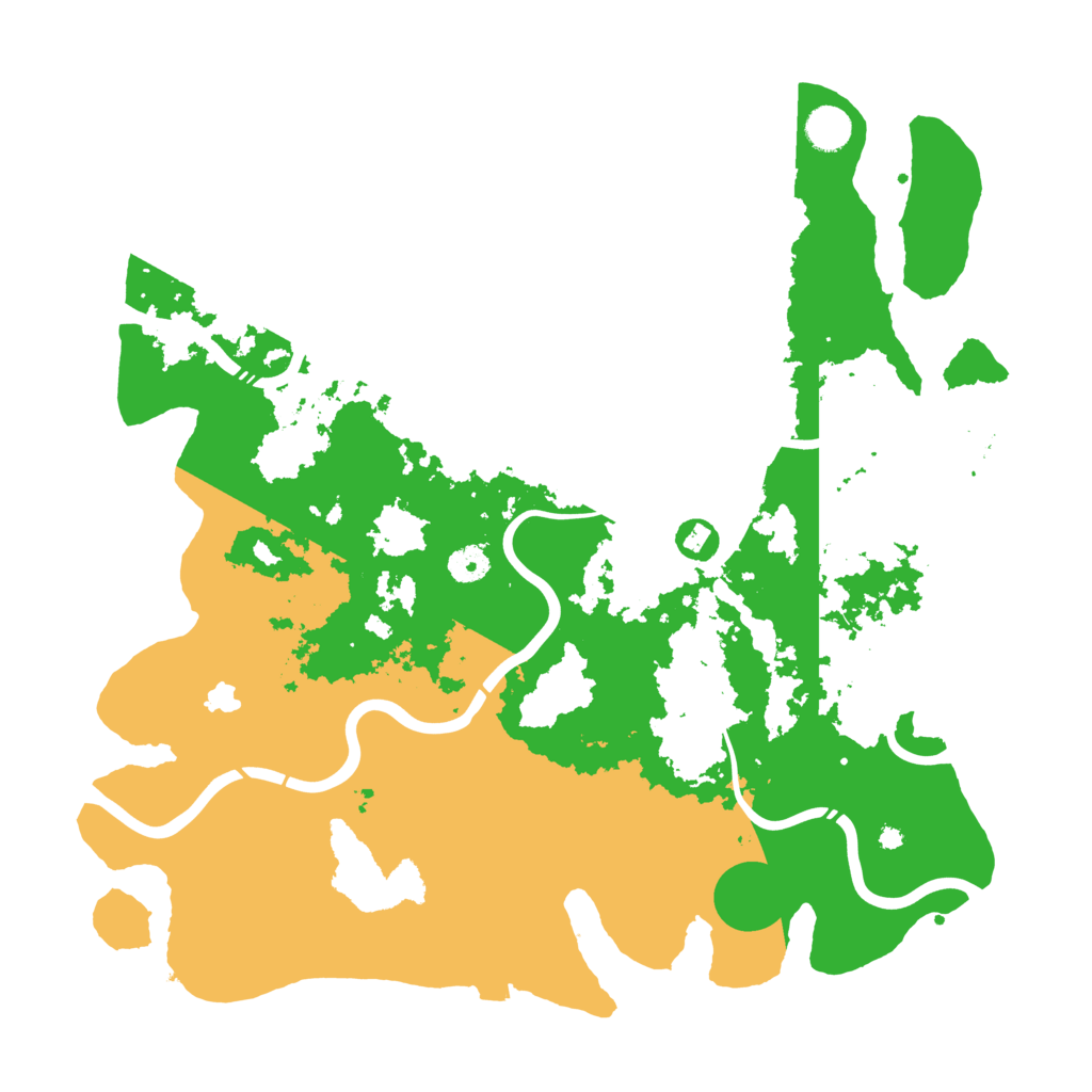 Biome Rust Map: Procedural Map, Size: 4250, Seed: 894307716