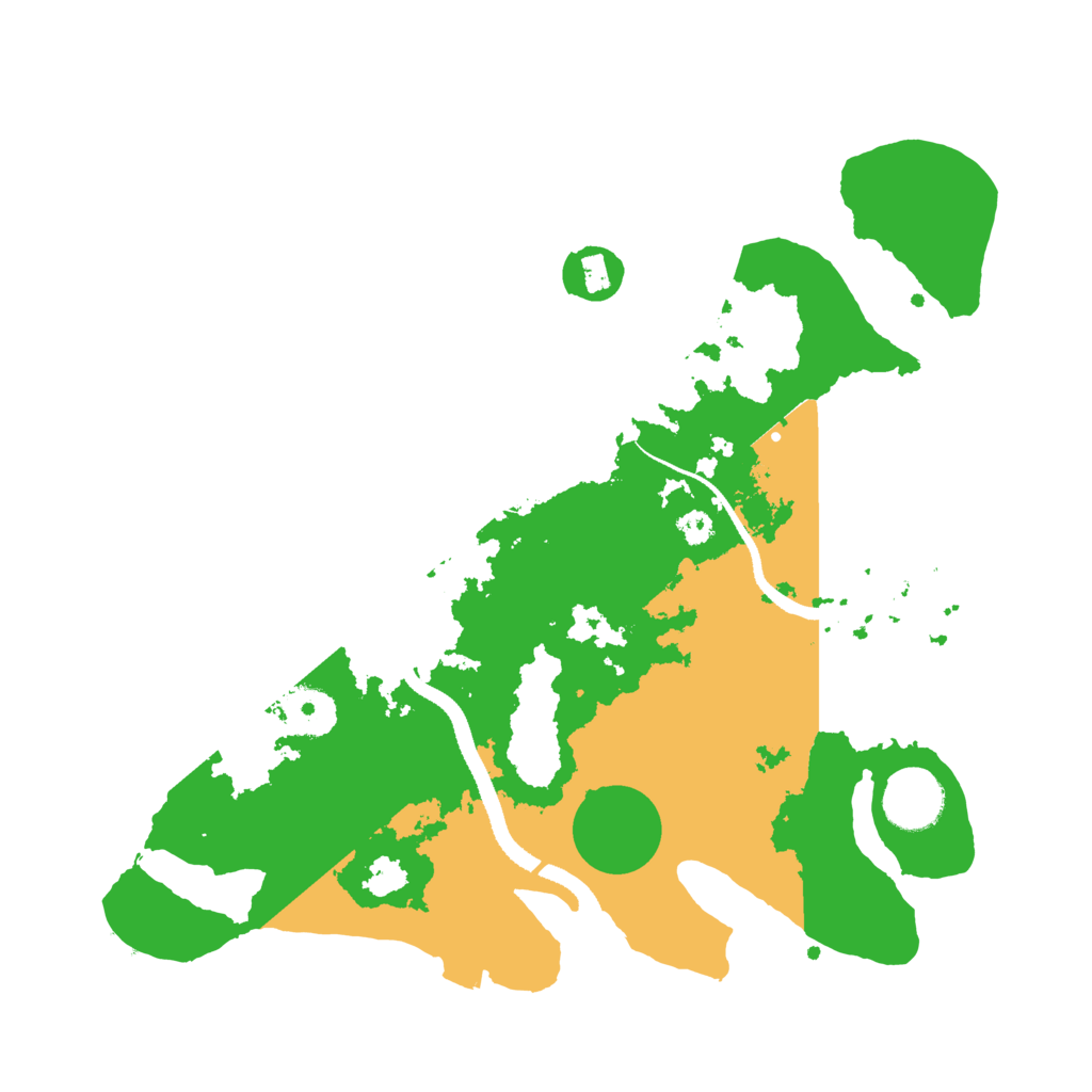 Biome Rust Map: Procedural Map, Size: 3250, Seed: 1774037837