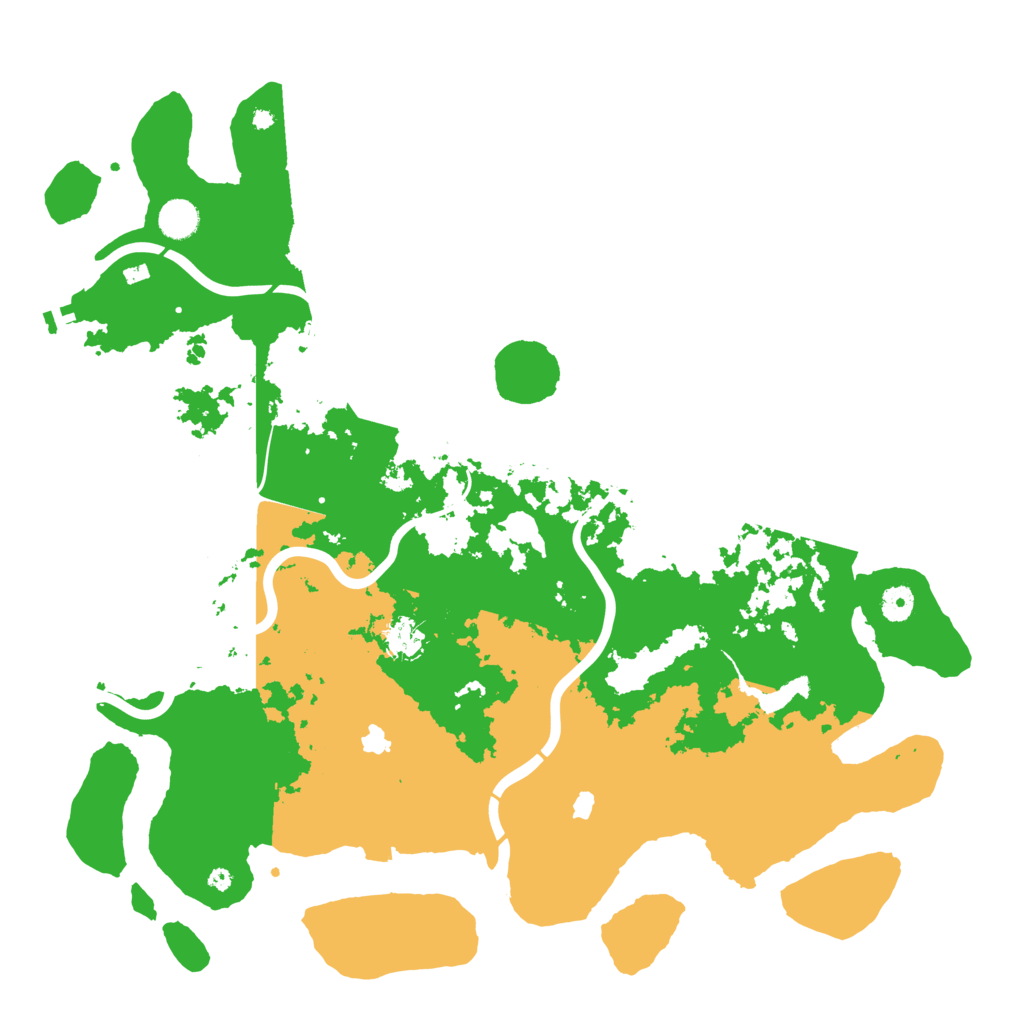 Biome Rust Map: Procedural Map, Size: 4500, Seed: 2062330198