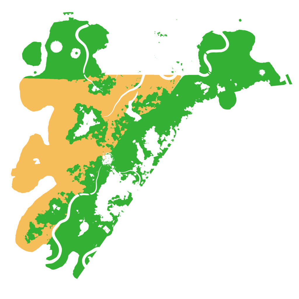 Biome Rust Map: Procedural Map, Size: 4500, Seed: 1387391980
