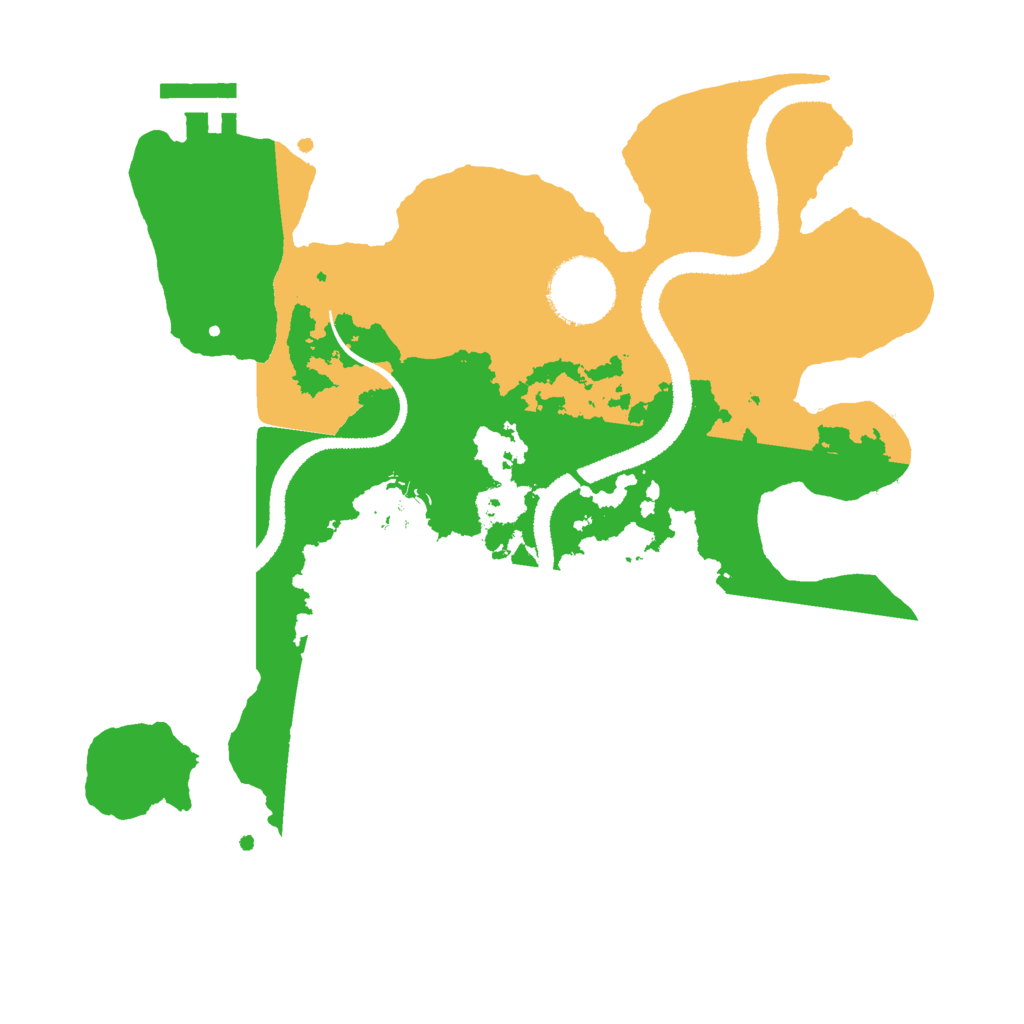 Biome Rust Map: Procedural Map, Size: 2700, Seed: 1786190530