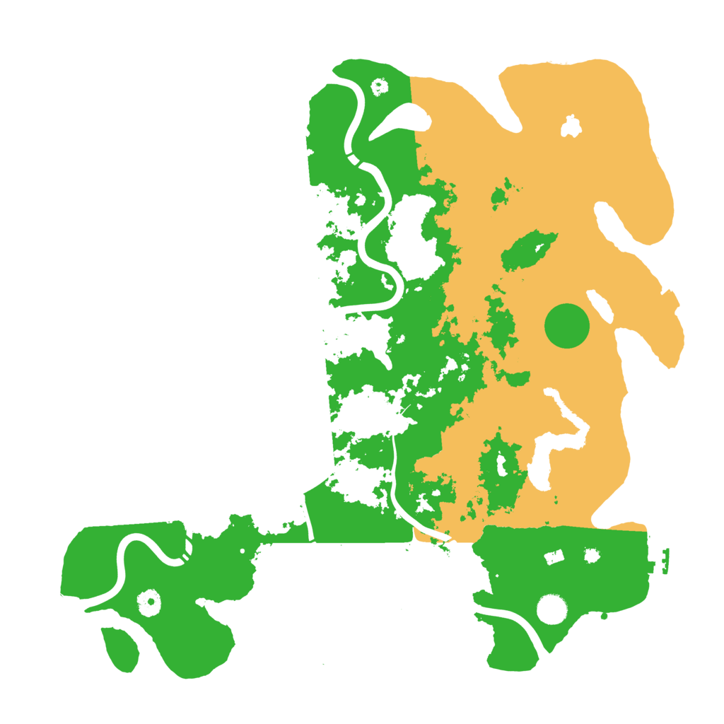 Biome Rust Map: Procedural Map, Size: 4250, Seed: 1812918456
