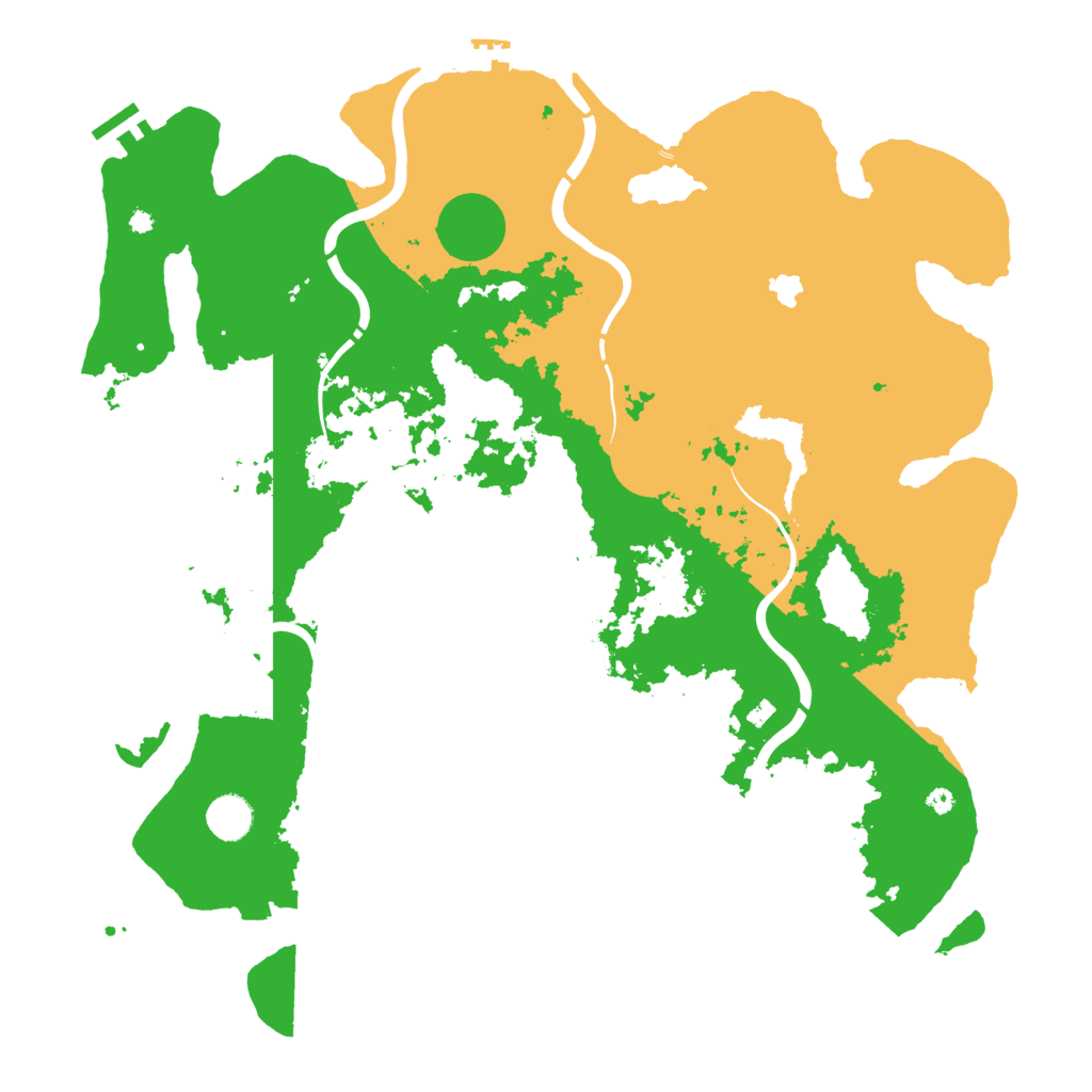 Biome Rust Map: Procedural Map, Size: 4250, Seed: 388560265