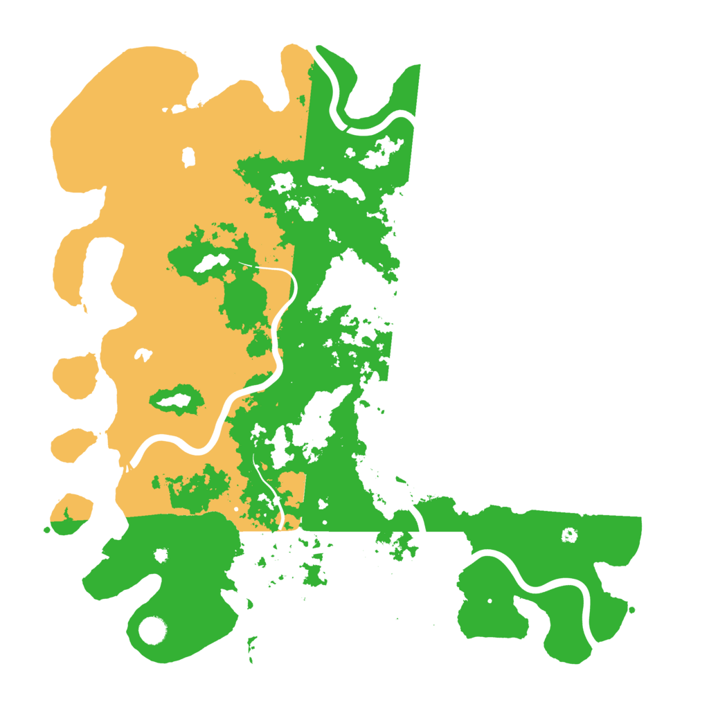 Biome Rust Map: Procedural Map, Size: 4500, Seed: 1956985678