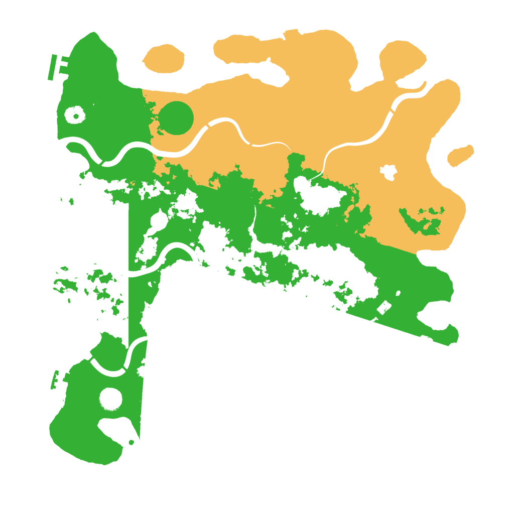 Biome Rust Map: Procedural Map, Size: 4000, Seed: 987642139