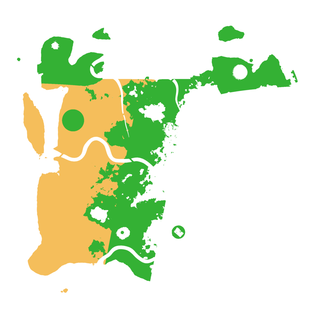 Biome Rust Map: Procedural Map, Size: 3800, Seed: 1879903099