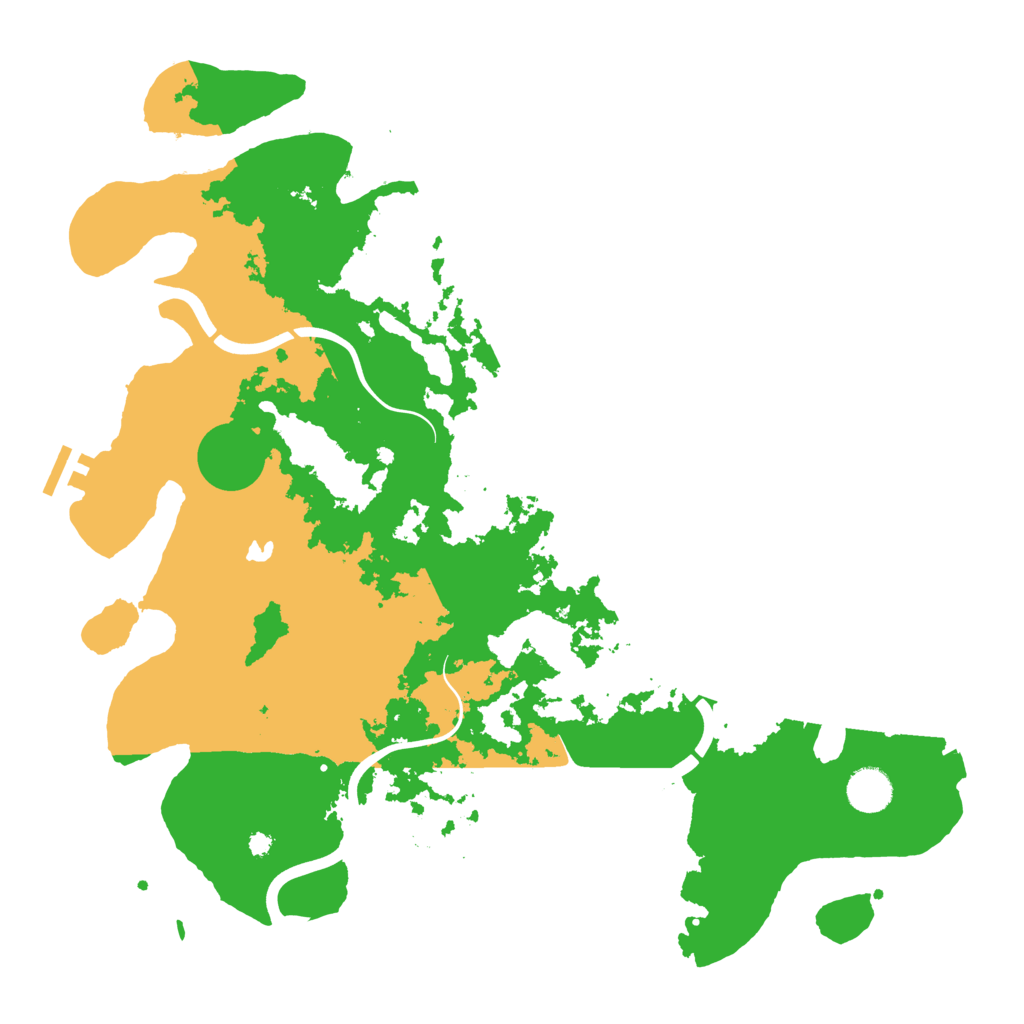 Biome Rust Map: Procedural Map, Size: 4000, Seed: 1309755776