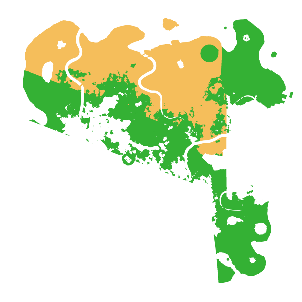 Biome Rust Map: Procedural Map, Size: 4500, Seed: 1490908248