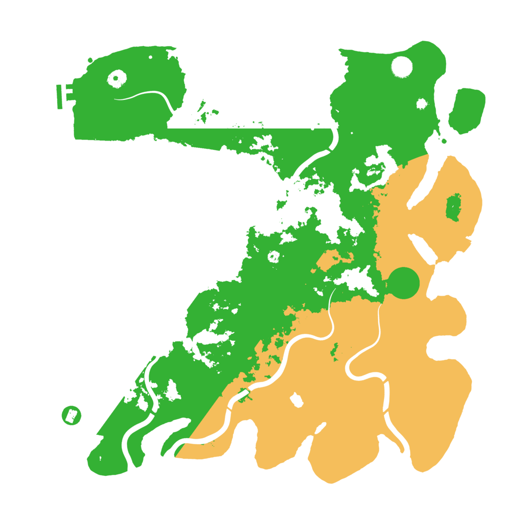 Biome Rust Map: Procedural Map, Size: 4250, Seed: 580337756